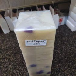 Black Raspberry Vanilla Handmade Soap