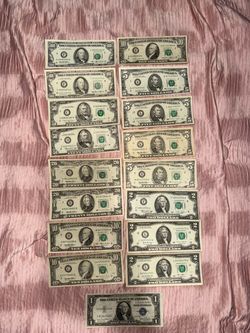 $397 of Vintage Bills (Make Offer)