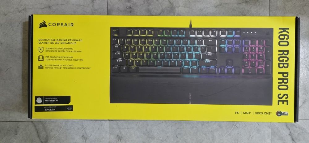 Brand NEW sealed. Corsair RGB K60 Pro SE