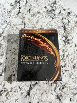 The Lord of the Rings: Trilogy (Extended Editions) Remastered Blu-ray Box Set.