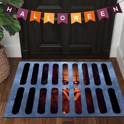 Halloween Sewer Clown Doormat