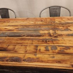 Custom Dining Table Beautiful With Buckle Accents