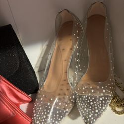 Clear Heels 