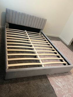 Bed Frame Velvet