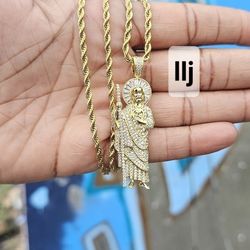 I Deliver I Ship 14k Gold Plated Chain 
