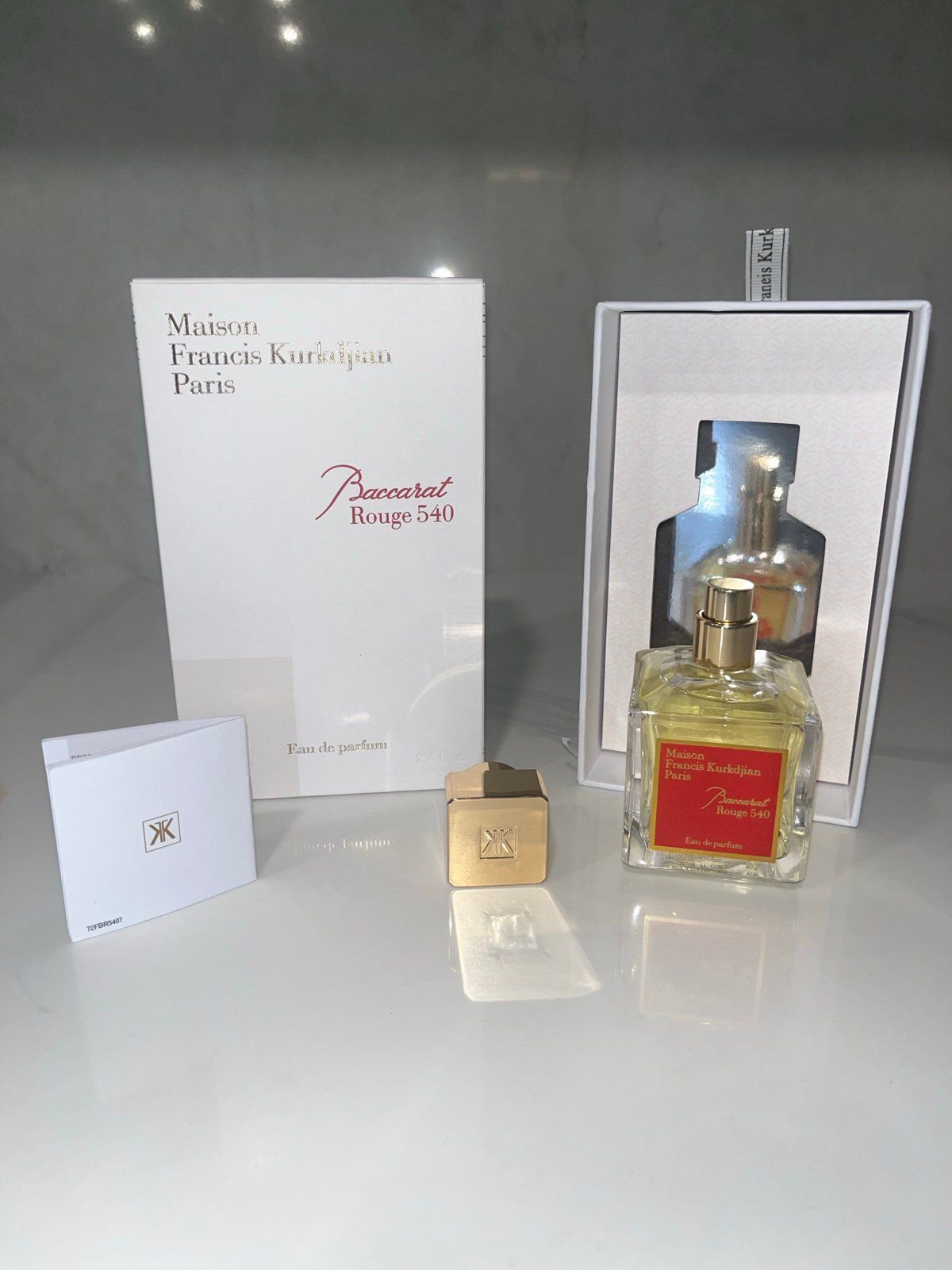 Maison Francis Kurkdjian Baccarat Rouge 540 EDP 2.4oz 70ml SEALED With Nordstrom Receipt BEST OFFER
