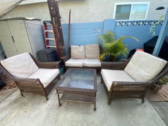 4Pc Patio Furniture Set