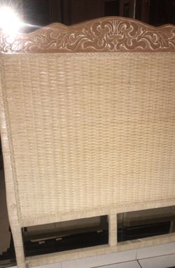 Twin Wicker Headboard From Pier One