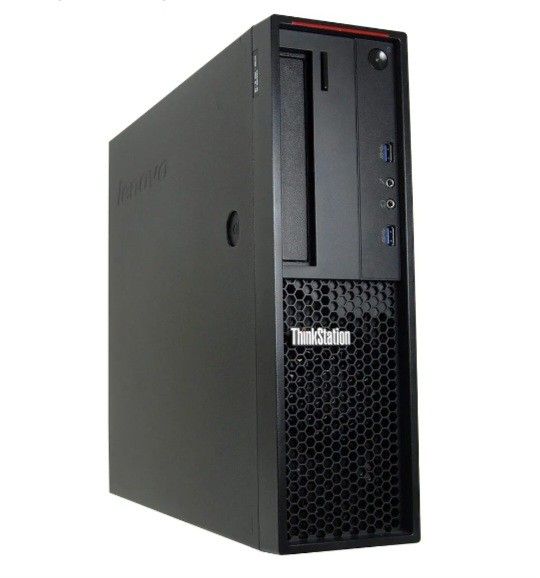 High Grade Lenovo ThinkStation PC Intel Quad Core i5 8 GB RAM 128 GB SSD DVDRW Wi-Fi Wireless Windows 11 Professional
