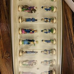 Wood Chess Board Purim 