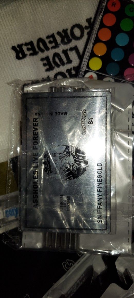 Metal Vitamin Cards