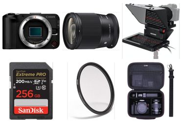 Content Creator Camera Kit, Canon R50 V Bundle