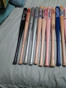 Baseball bat mini collection