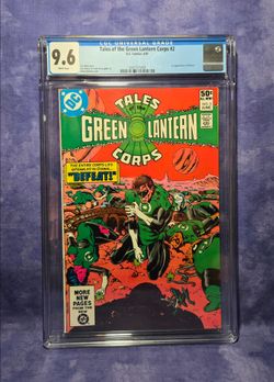 Tales of the Green Lantern Corps #2 1981 CGC 9.6 WP 1st App Of Nekron