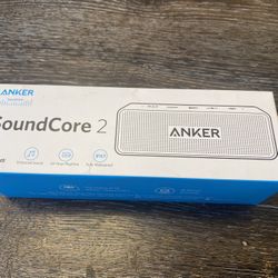 Anker SoundCore 2 Portable Waterproof Bluetooth Speaker - Black
