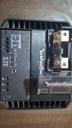 Rockford fosgate punch 300 watt mono amp