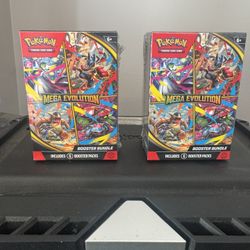 Pokémon Mega Evolution Booster Bundle (new/sealed)