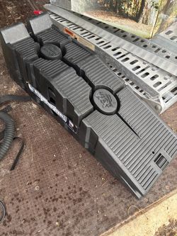 Poly car ramp set