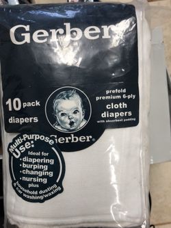 Gerber cloth diapers