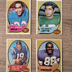 1970 Topps Football Complete Set