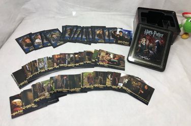Artbox Harry Potter Prisoner of Azkaban Collector Tin Set Stock 18620 Vintage 2004 Warner Bros Movie Memorabilia Non-Sport Trading Cards Lot Wizarding