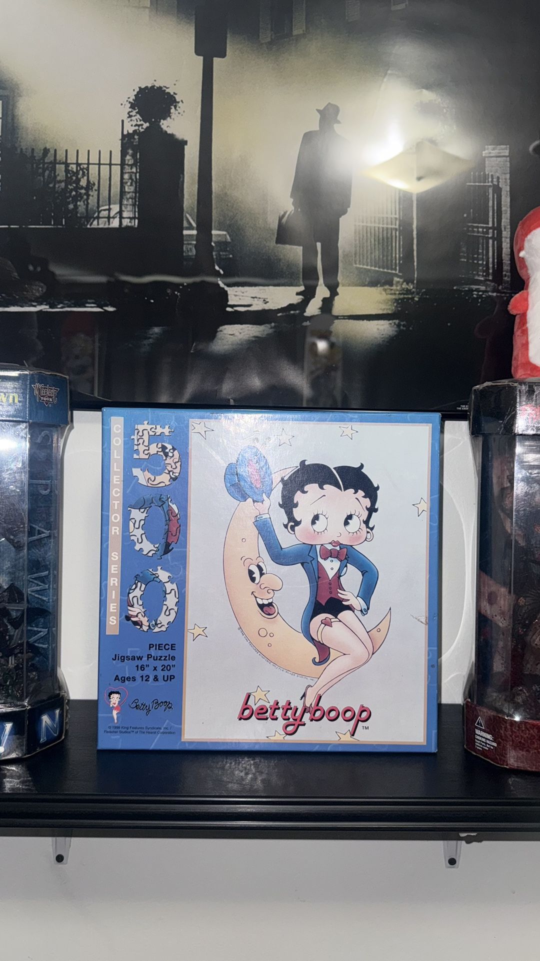 Vintage / Y2K New 1998 500 Piece Betty Boop Moon Puzzle