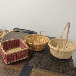 wicker baskets