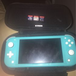 Blue Nintendo Switch Light