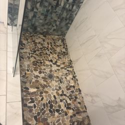 New Bathroom Floor 