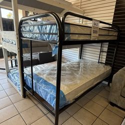 Bunk Bed with two Mattresses 