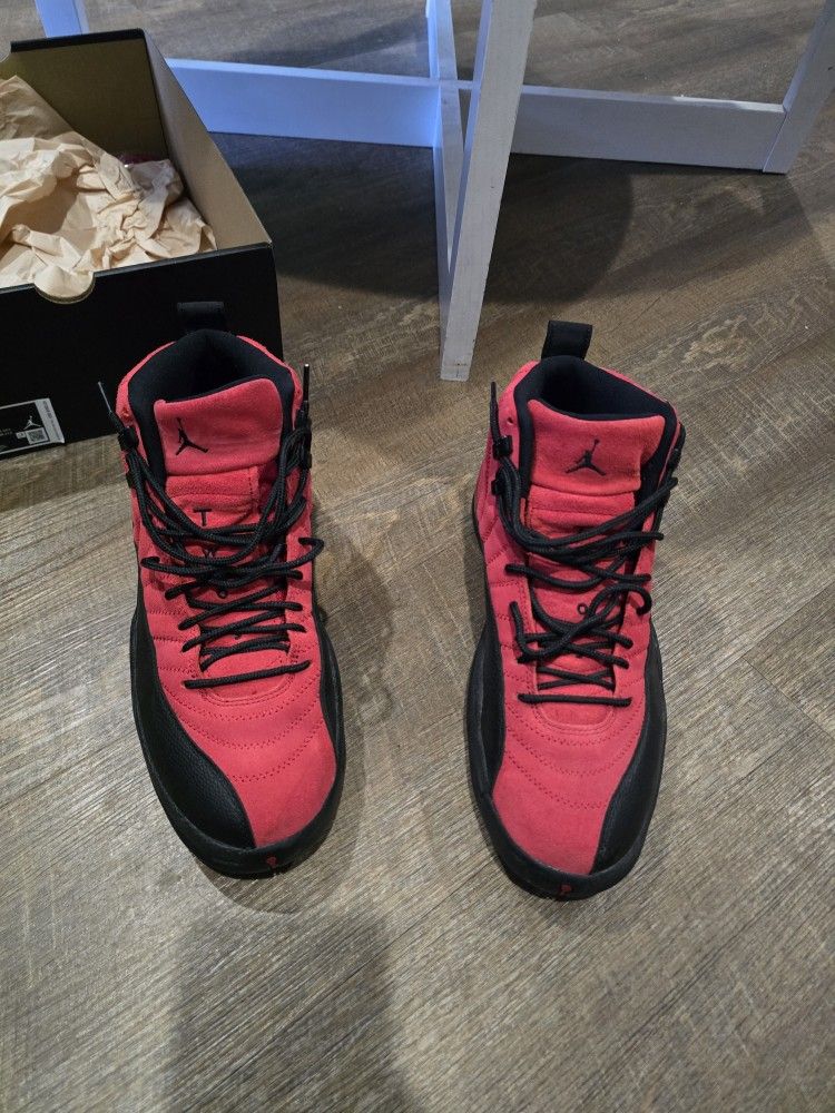 Jordan 12 Reverse Flu Game