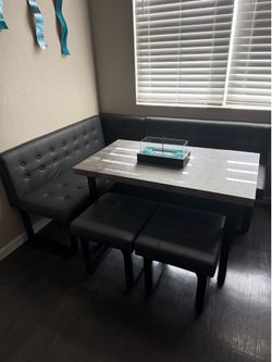 Breakfast Nook Table Set