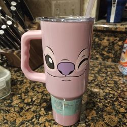 Stitch Tumbler Pink