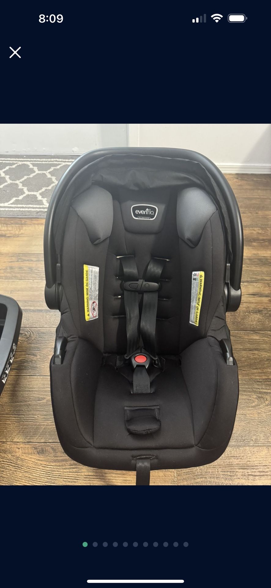 Evenflo LiteMax Infant Car Seat With Base