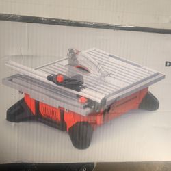 Diamondback Wet Saw 7"w/matching Stand