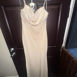 Beige Gown