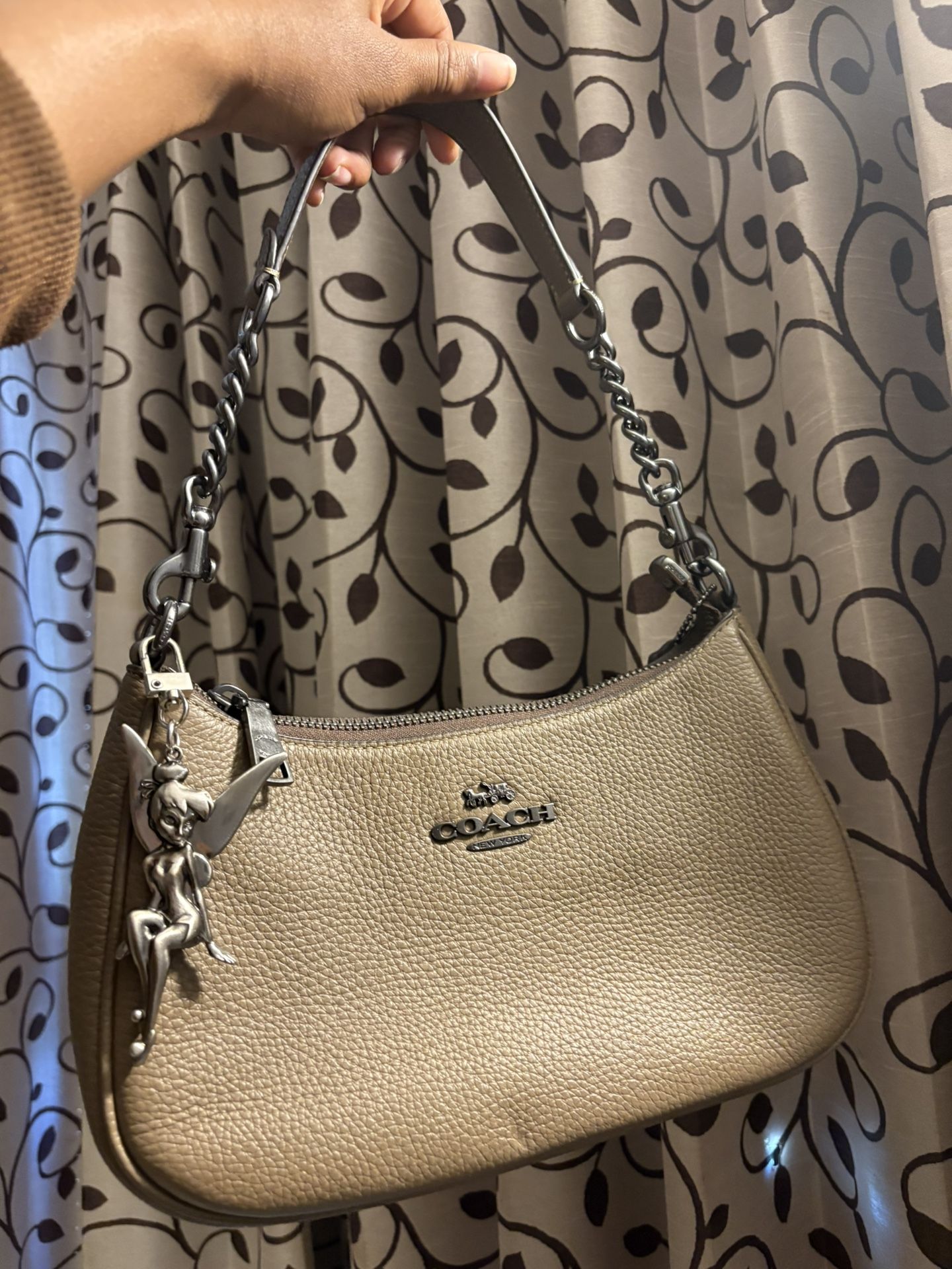 Brown Leather Coach HandBag