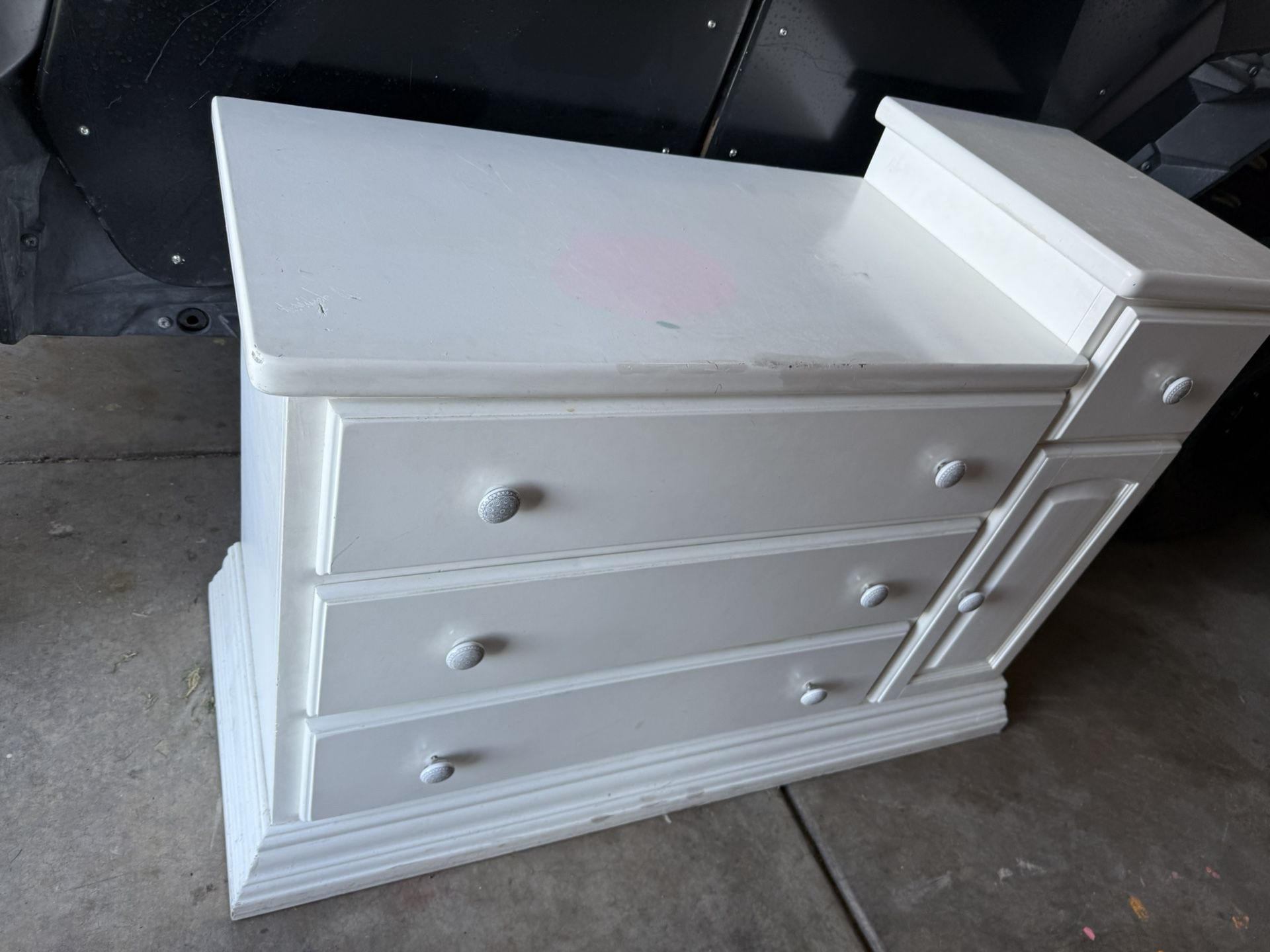 Dresser changing table