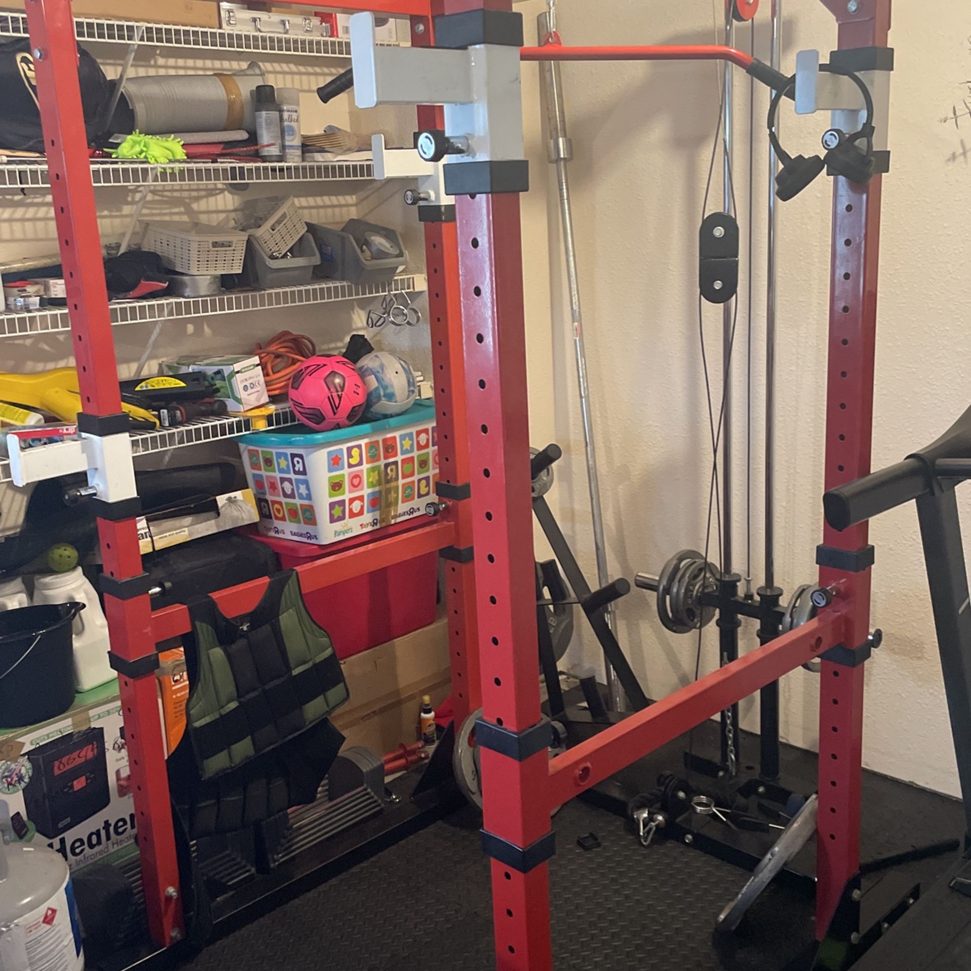 Home Squat And bench Press Rack