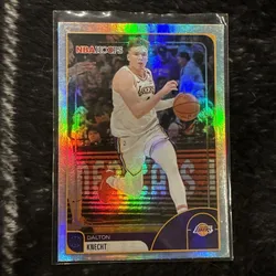 Dalton Knecht 2025 Topps Hoops Rainbow Foil Card