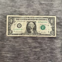 $1 2013 Duplicate Star Note FW