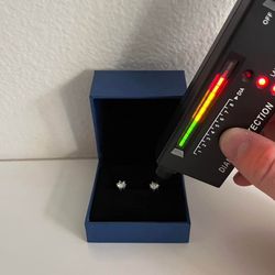 Moissanite Stud Earrings