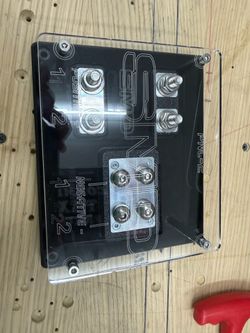 SMD fuse block ground distro combo car audio distribution
