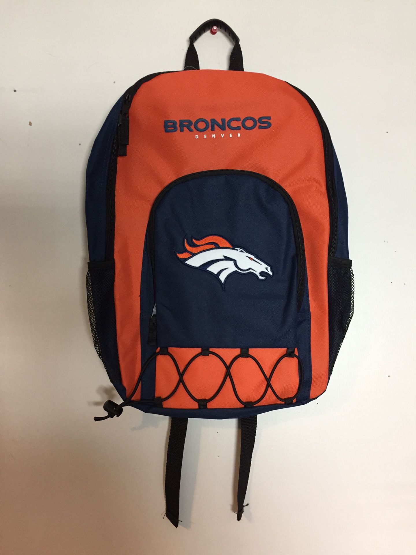 Denver Broncos Back Pack (Stitched)