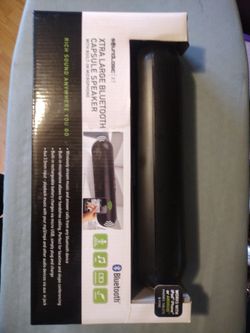 SoundLogic XT Xtra Large Bluetooth Capsule Speaker