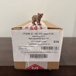 Pokemon Phantasmal Flames Booster Box Sealed Case