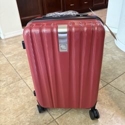 ONLY $45: Hanke 20 Inch Carry On Luggage Airline Approved Lightweight PC Hard Shell Suitcase