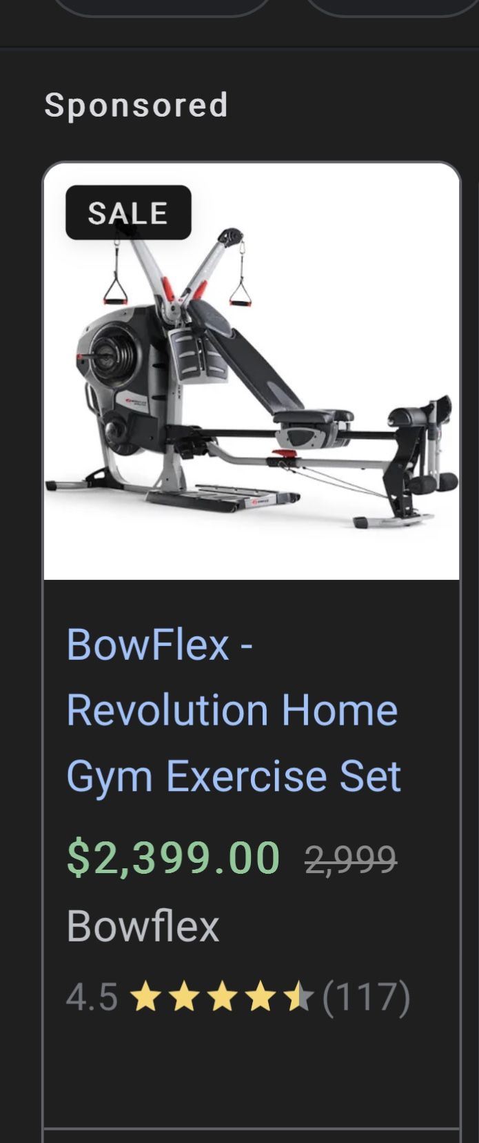 Bowflex Revolution Home Gym