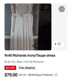 Long dress,