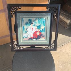 Japanese Painting W/ Awesome Frame